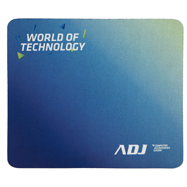 Mouse Pad in gomma Blu/Verde
