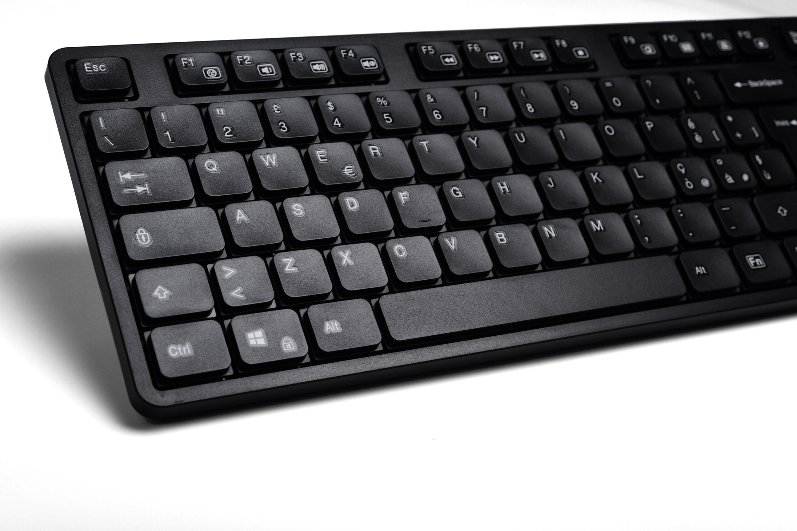 Silent Keyboard Wireless 2,4GHz - ADJ