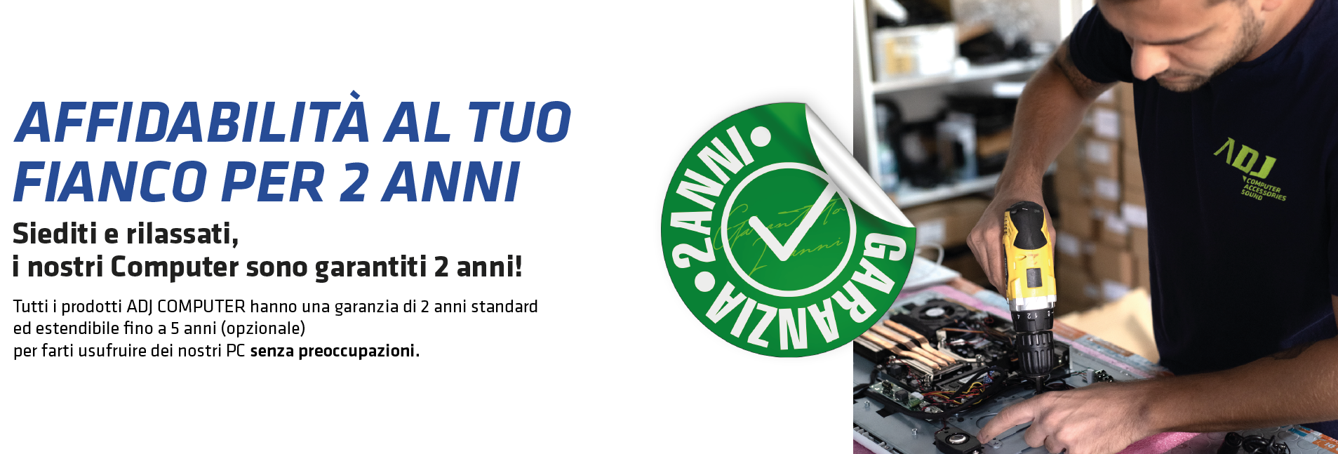 GARANZIA 2 ANNI